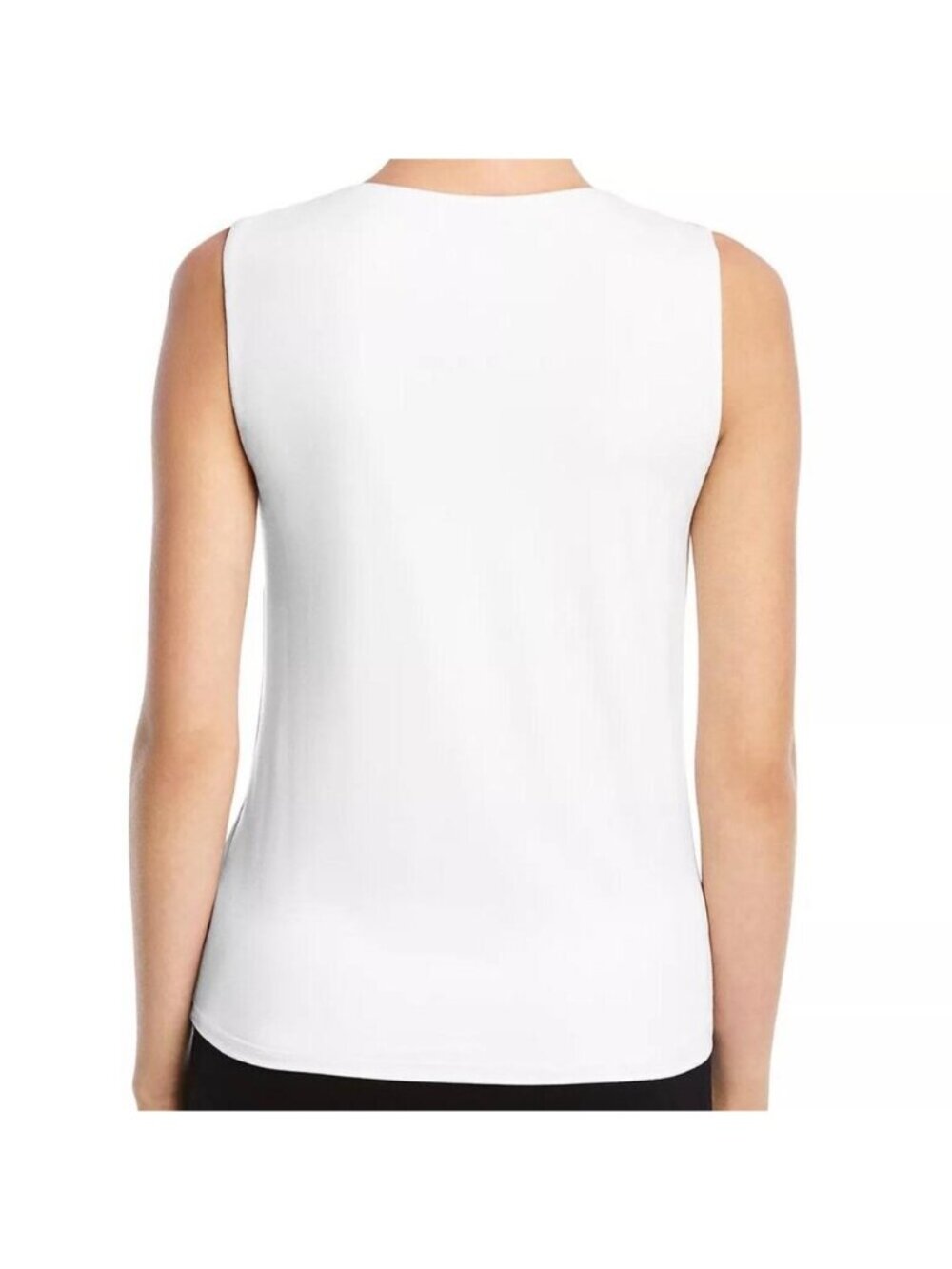 NWT Bailey 44 Side Tie Top Draped V Neck XL Neutral Quiet Luxury Fairy Chic - Picture 13 of 15